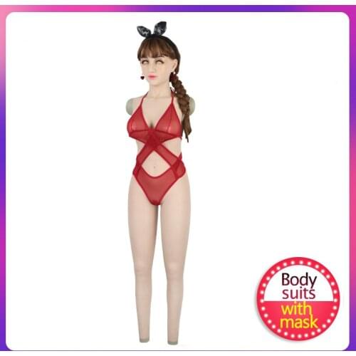 Silicone Crossdressing Suit Female Whole Body Transgender Breast&vagina Crossdresser Shemale Artificial Cosplay Latex Shapewear