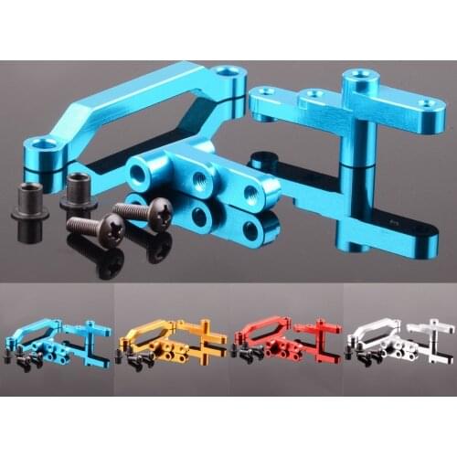 1 Set Aluminum Servo Saver Complete 31015 For RC 1:10 Electric Himoto E10XT E10XTL Katana Truggy E10 Replacement Upgrade Parts