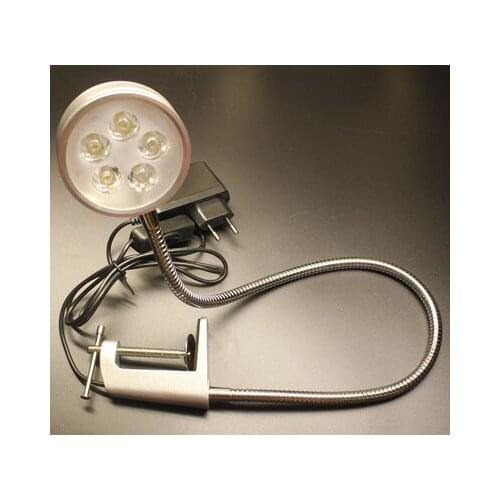 110V/220V 5W Wide Angle Led Clip Reading Light