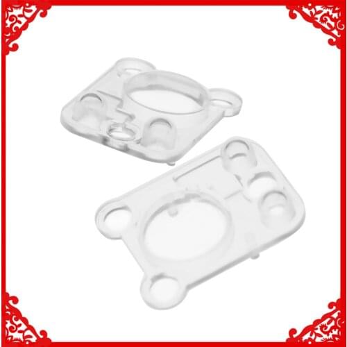 2PCS plastic headlight housing cover for rc hobby model car 1/10Traxxas forTRX-4 crawler land rover defender version hopup parts
