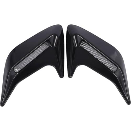 2Pcs Car Auto Side Vent Air Flow Mudguard Intake Sticker Universal