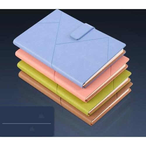 2021 A5 B5 New Notebook Business Notebooks Soft PU Leather Lock Diary Traveler Notepad Journal Planner School Stationery Gifts