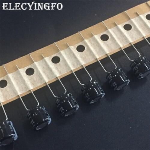 10pcs 33uF 50V NICHICON SR Series 8x7mm Low profile 50V33uF Aluminum Electrolytic Capacitor