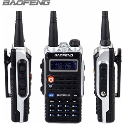 Baofeng Walkie Talkie BF-UVB2PLUS VHF/UHF Dual Band DCS Ham Two Way Transceiver