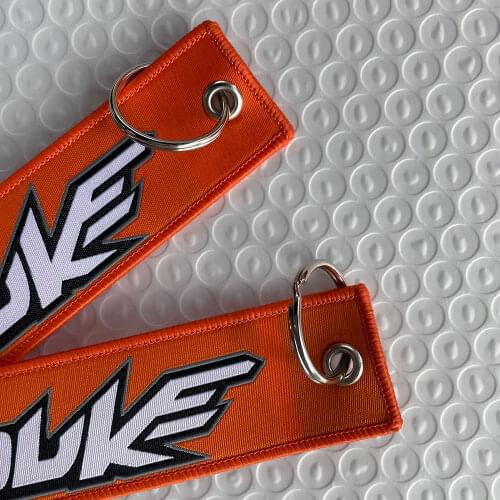 2PCS/Lot Motorcycle Accessories Embroidery Keychain Key Ring Key chain keyring For KTM 390 690 200 Duke 125 RC390 RC200 RC125