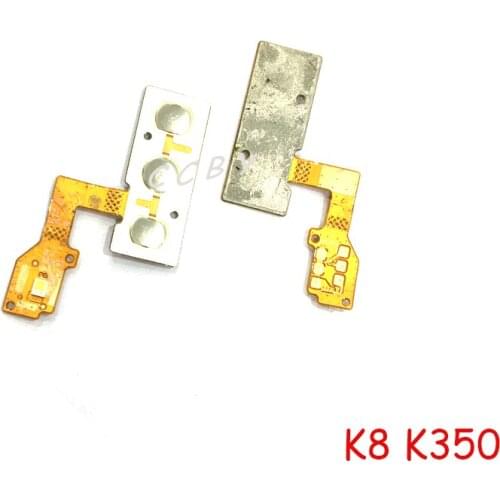 For LG K8 K350 Power On Off Volume Switch Side Button Key Flex Cable Replacement Parts
