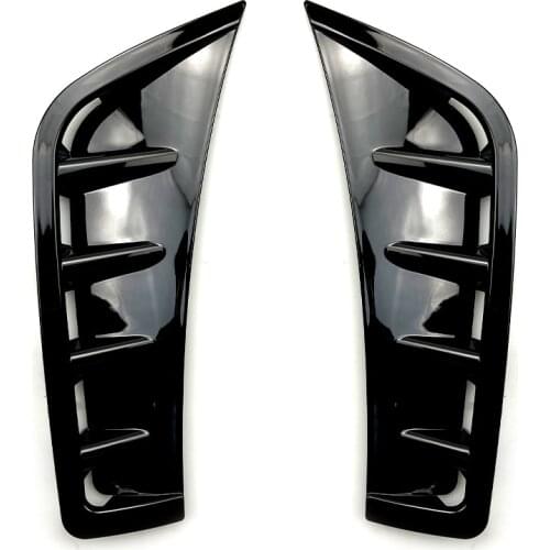 For Mercedes Benz GLC Class X253 2020+ Front Bumper Side Flag Trim Cover Stickers Accessories Car Styling