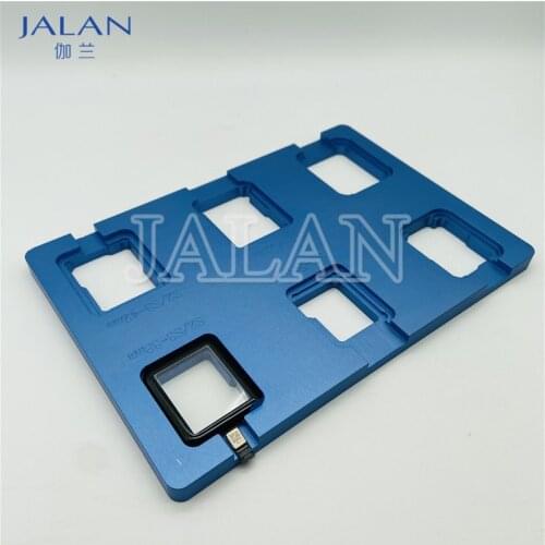 6 in 1 Precison Location Mold 38/42/40/44mm for AW Watch Seires 1 2 3 4 Glass OCA Glue lamination LCD Repair Position Mould Form