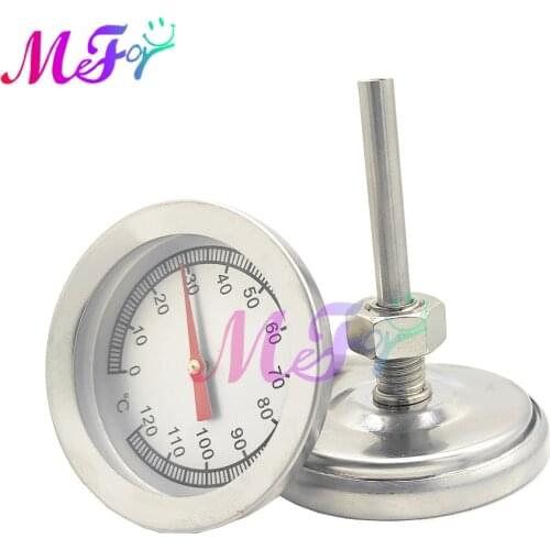 Stainless Steel BBQ Smoker Grill Temperature Gauge Barbecue Thermometer Cooking Food Probe Household Grill Oven Kitchen Tools