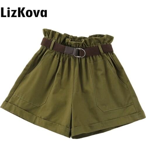 Женские завышенные шорты LizKova China At AliExpress