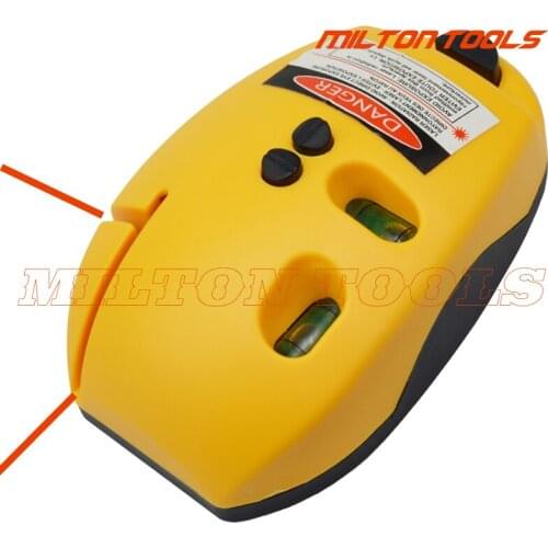 Multi functional laser level Horizon Vertical line level tool spirit level mouse type Right Angle 2 Red Lines
