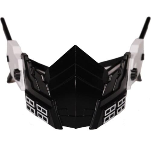 My Hero Academia Midori Izuku Mask Shinso Hitoshi Mask Halloween Cosplay Costume Accessory Prop Silver High Quality Halloween