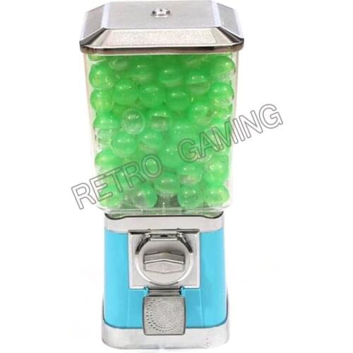 Coin Operated Desktop Machine Tabletop Candy Vendor Big Capsule Upright chewing gum Vending Machine Penny-in-the-slot Vendor