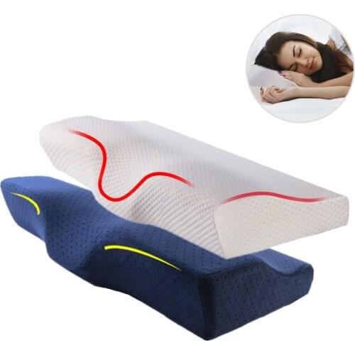 Memory Foam Bedding Pillow For Sleeping Cervical Pillows Orthopedic Neck Pillow Neck Protection Health Care Slow Rebound Pillow