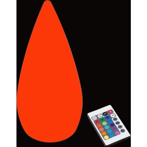 D12*H24cm Romantic LED Table Lamps Beautiful Rechargeable Remote control colourful Bullet Style Lights for Kids and Adults 1pc