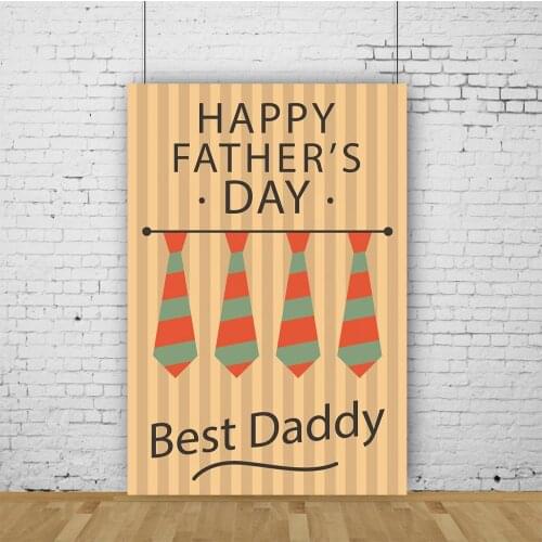 Happy Fathers Day Backdrop Best Daddy Photography Background Baby Shower Celebration Photo Booth Studio Decor