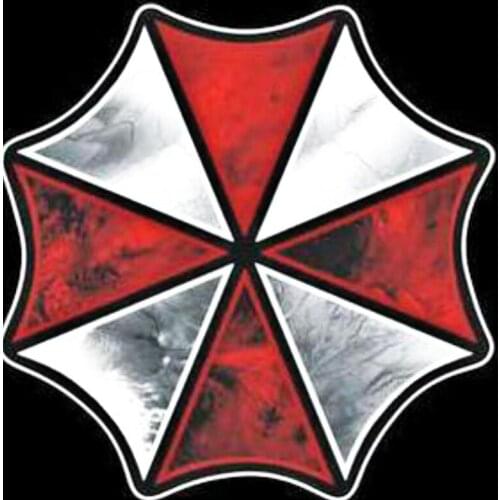 Volkrays Umbrella Corporation Reflective Car Sticker & Decal Accessories for Volkswagen Polo Golf Audi A3 Ford Focus 2 BMW E90