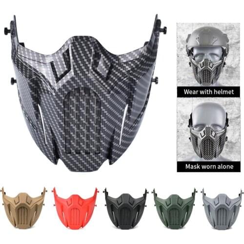 Tactical Paintball Field Face Masks Masquerade Respirator Cosplay Child Mask Military Airsoft Shooting Hunting Protection Mask