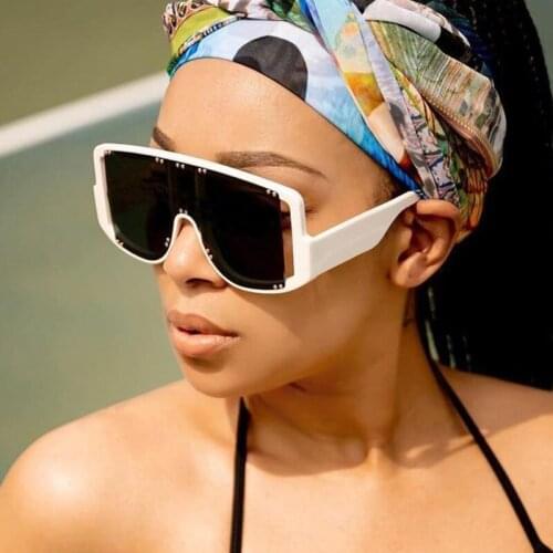 Rectangle Trendy Oversized Sunglasses Women Newest 2021 Brand Design Sun glasses Fashion Eyeglasses Vintge Shades Gafas De Sol