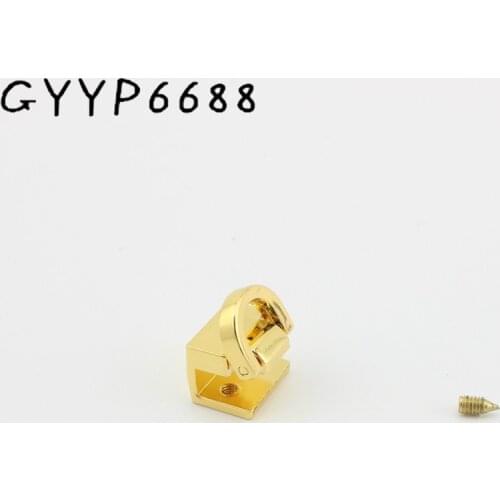 4 colors Deep gold handbag bag square gusset clip clasp buckle screws connector,purse 2 sides hook