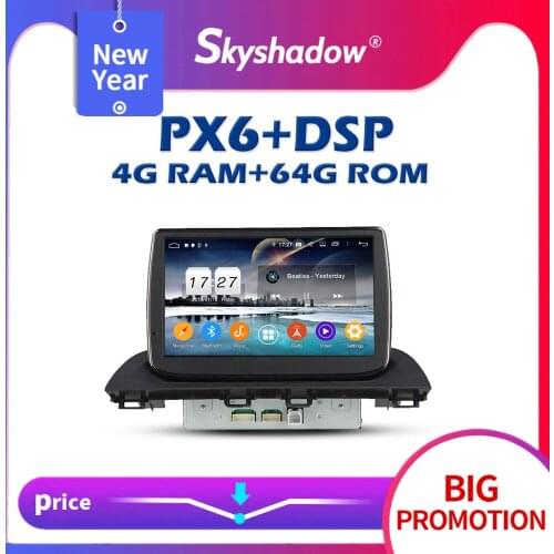 720P DSP TDA7851 IPS Android 10 8Core 4G + 64G Car DVD Player GPS RDS Radio wifi LTE Bluetooth 5.0 For Mazda 3 Axela 2014 - 2018