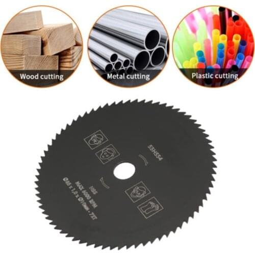 72T 85mm*10mm HSS Circular Saw Blade Cutting Disc Wheel For Wood Saw Blade Metal Angle Grinder Accessories