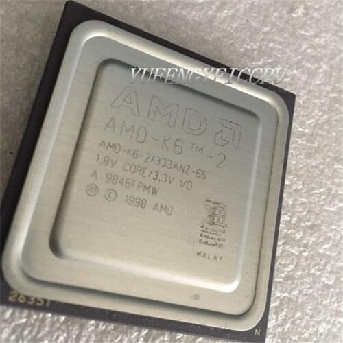 AMD-K6-2/333ANZ-66 Antique cpu collection testimony of history antique computer accessories