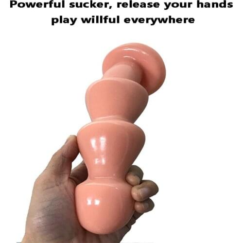 Super Large Anal Beads Sex Toys For Women Men Lesbian Huge Big Didlo Butt Plugs Female Anus Expansion Male Prostate Massager