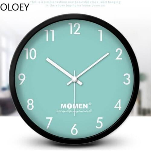 Large Wall Clock Modern Design Clocks Wall Home Decor Living Room Bedroom Modern Decor Wall Clocks Kitchen Clock Metal Brief