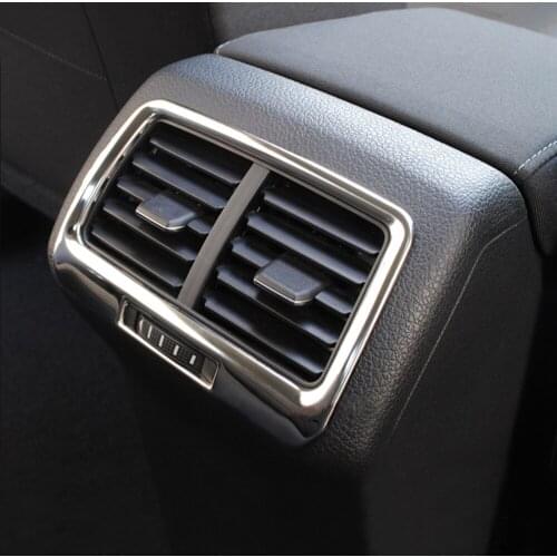 For Volkswagen VW Golf 7 MK7 2013 2014 special stainless steel exhaust outlet rear modification decorative sequins box