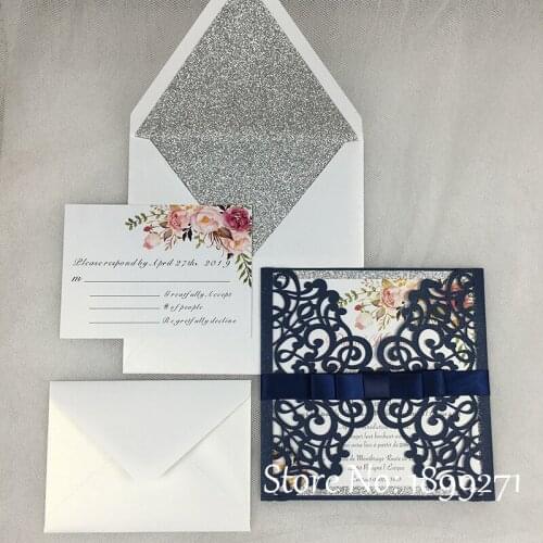 Customized Birthday Greeting Card,Wedding Invitation card Wholesale Luxury Handmade Decoration Greeting Wedding Girl Design