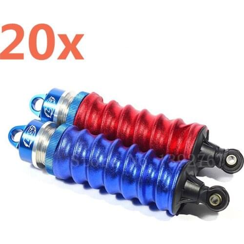 20Pcs/Set Shock Absorber Cover Shock Absorption Cover Dust-proof 1/8 Off Road Car Truck Buggy Monster RC Car Parts For HSP Hpi