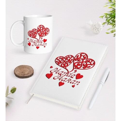 Personalized Valentines Day 2021 Organizer Pen and Mug Seti-12