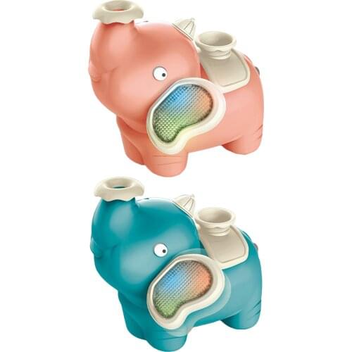 Walking Electric Fan Floating Ball Elephant Toy Cartoon Spray Toy Educational Toy Funny for Kids