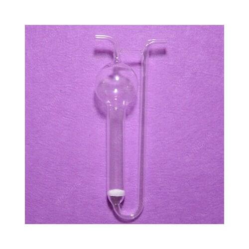 U Porous Glass Plate Absorption Tube,OD=40MM,10ML,White,lab Glassware Enviorment