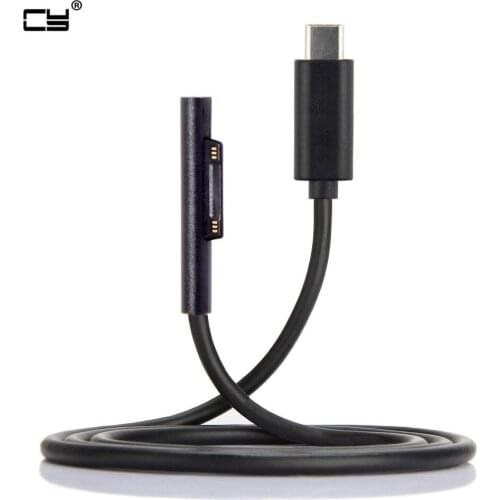 USB 3.1 Type C USB-C DC 12-15V to Surface Pro3 Pro4 Pro5 Pro6 Book Charge Cable 1.8m 6ft