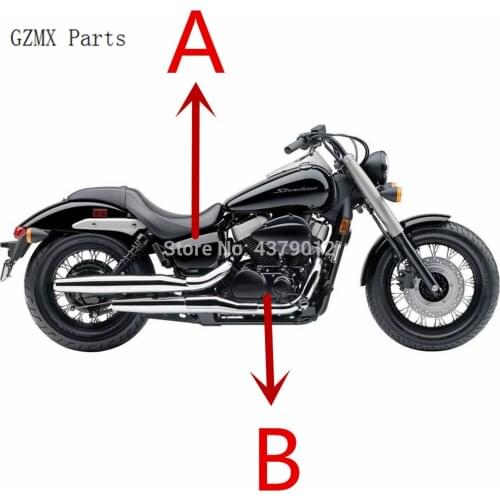 For Honda Shadow ACE 750 VT750 VT400 VT 400 2004-2011 Motorcycle Clutch Battery Side Cover Batteries Housing Engine Guard