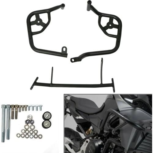 Motorcycle Highway Crash Bar Engine Guard Bumpers Stunt Cage Frame Protector For BMW F900R F900 R F 900R 2020 2021