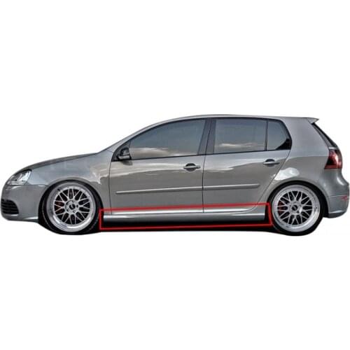 Volkswagen Golf5 - Golf6 GTİ Still Side Skirt for Golf 5-Golf 6 4 Door models Side Skirt