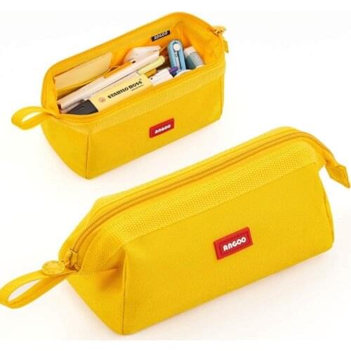 Pencil Case Large Capacity Pencil Pouch Pen Bag for School Student Girl Boy Candy Color Pen Organizer Stationery School Supplies