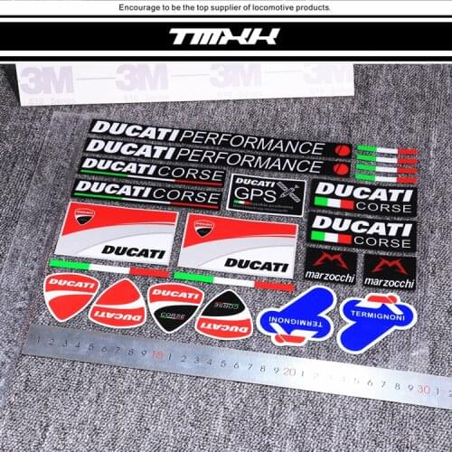 Decorative waterproof reflective sticker for DUCAT diavel Hypermotard monste* multistrada Superbike Supersport