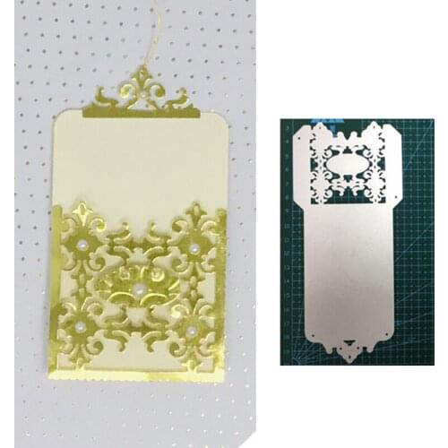 Elegant Gift Card Pocket Metal Cutting Dies Stencil For Scrapbooking Album Photo Paper Cards Crafts Handmade New Dies for 2019