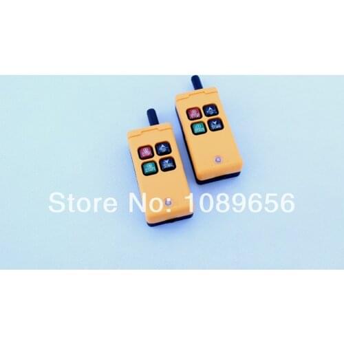 HS-4 Industrial Remote Control switch 4 keys 36VAC 2 transmitter+ 1 receiver