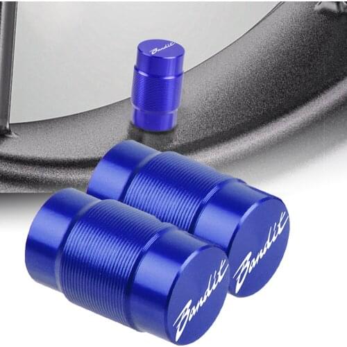 Motorcycle Vehicle Wheel Tire Valve Air Port Stem Cap For SUZUKI Bandit 1200 1250/S/F 250 400 650 GSF650 bandit GSX1250 GSX1400