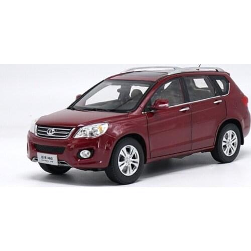 1/18 Alloy Die-casting Simulation Car Model Great Wall Motors Haval H6 Old Model Adult Collection Children Gifts Family Display