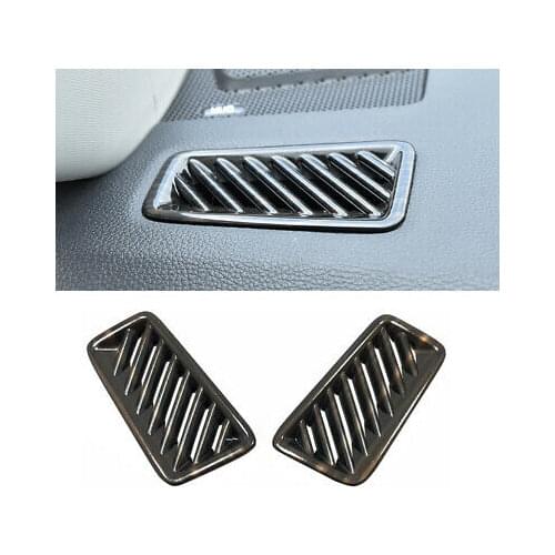 Peach Wood Grain Inner Front Air Vent Cover Trim 2pcs For Toyota RAV4 2019-2020