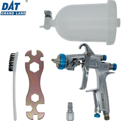 W101 pneumatic HVLP spray gun hand manual spray gun,1.0/1.3/1.5/1.8mm, W-101 paint Sprayer 400CC plastic tank