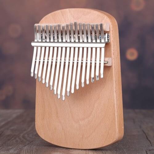 10/17 Key Kalimba Portable Thumb Finger Piano Mahogany Musical Instrument Mbira Children Beginner Kalimba With Sticker Kit