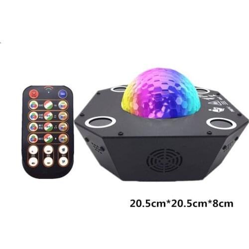 30W DJ Disco Light Stage Lights 120 In 1 Pattern Laser Light Magic Ball RGBW Projector Stage Club Bar KTV Family Party Lights