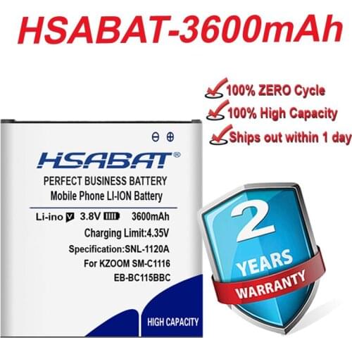 Top Brand 100% New 3600mAh EB-BC115BBC NFC Battery for Samsung GALAXY K Zoom SM-C1116 C1158 C1115 in stock